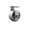 Service Caster 4'' Semi Steel Cast Iron Wheel Rigid Caster with Bronze Bearing SCC-20R420-SSBZ - alternate 1